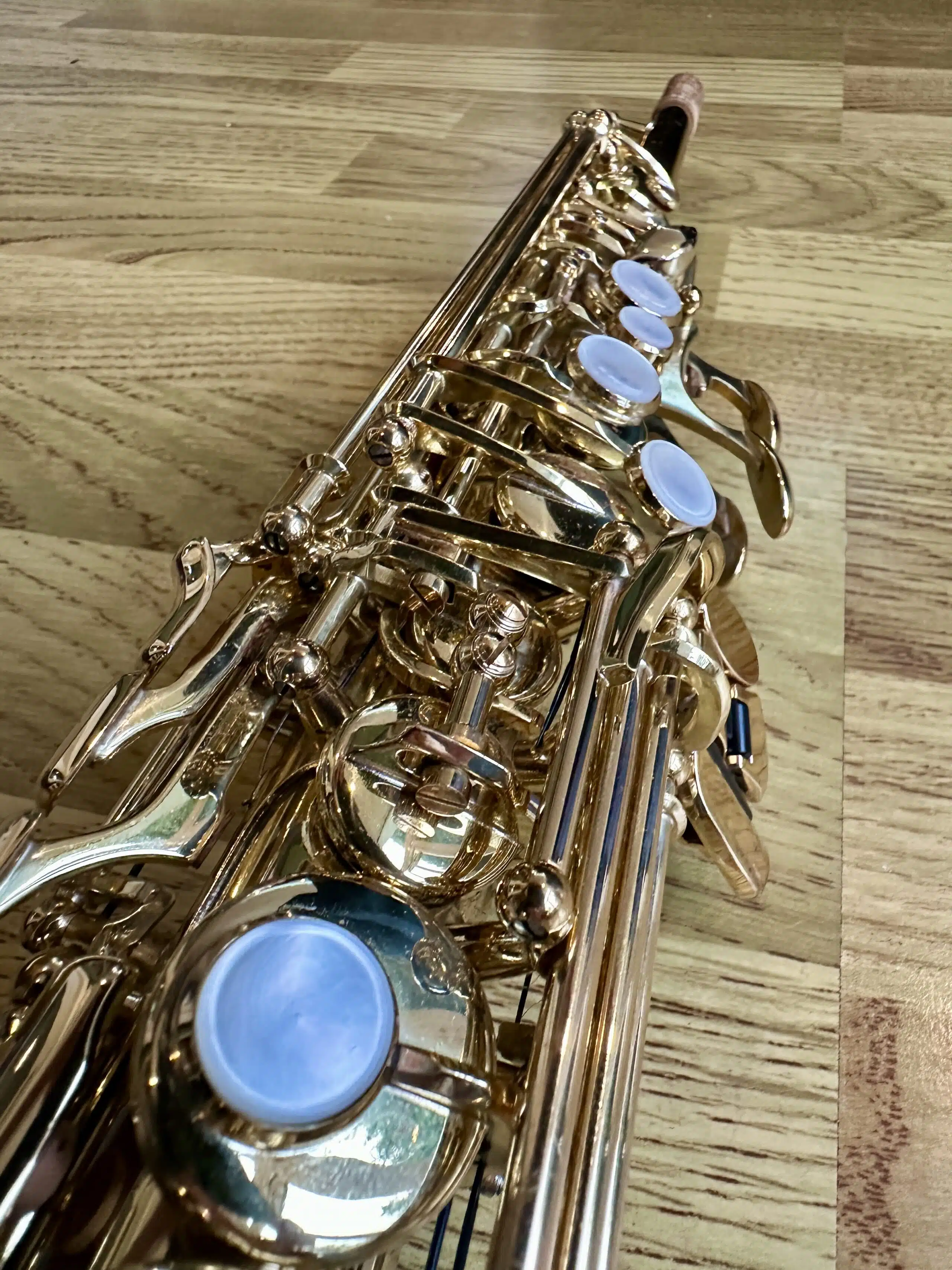 Yamaha YSS-62 Purple Logo Soprano Saxophone - Image 7
