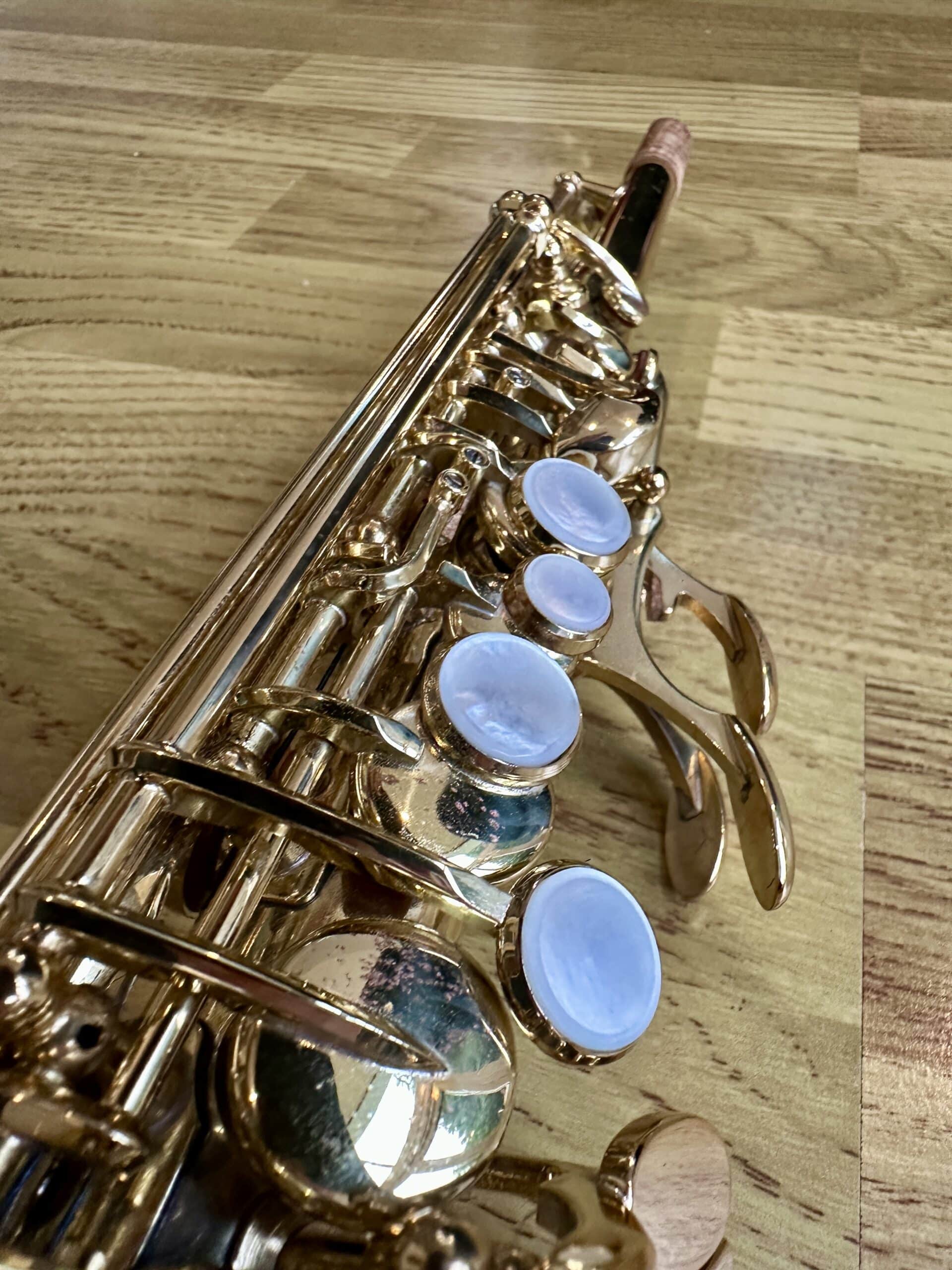 Yamaha YSS-62 Purple Logo Soprano Saxophone - Image 8