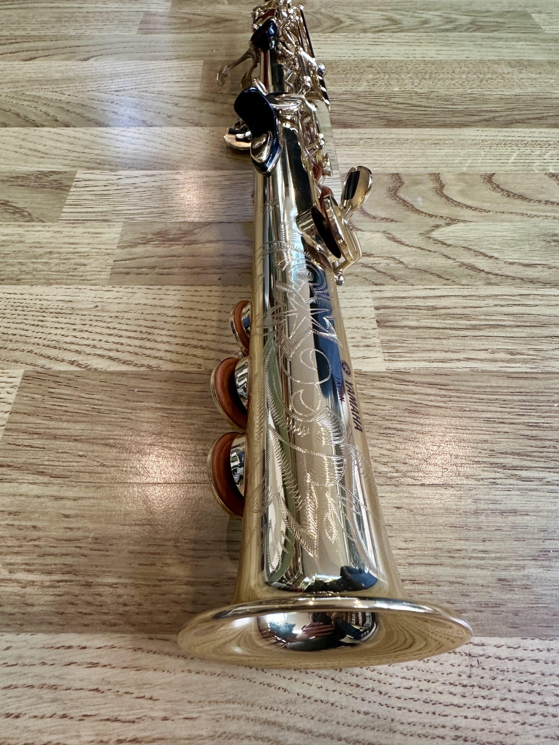 Yamaha YSS-62 Purple Logo Soprano Saxophone - Image 12