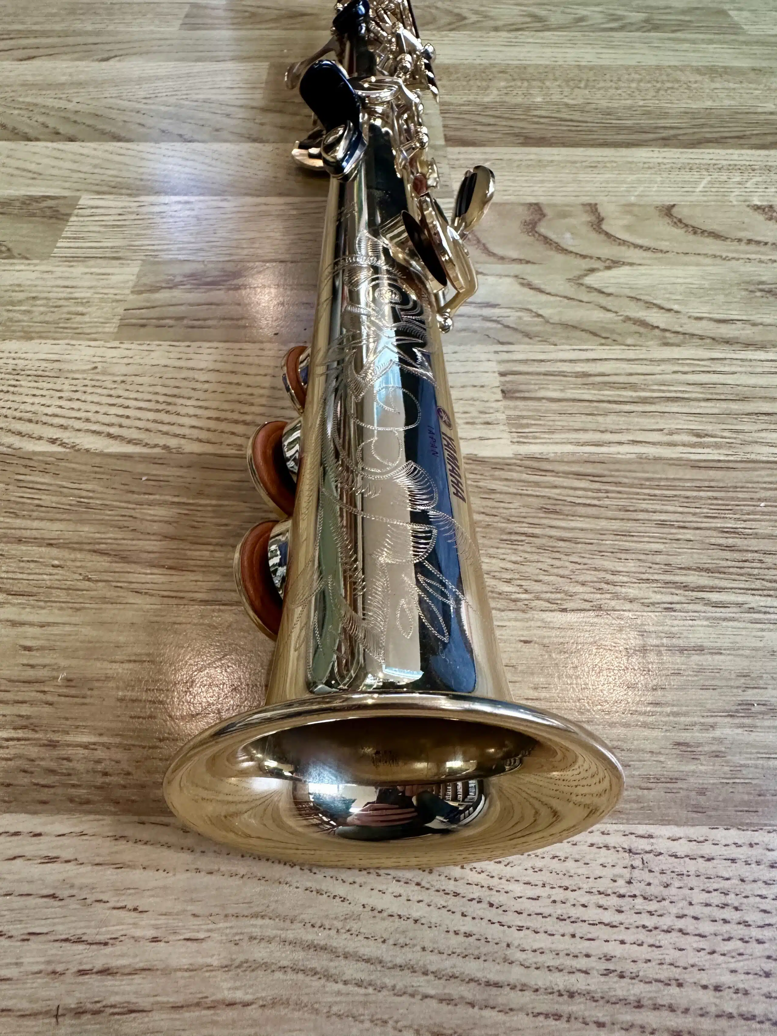 Yamaha YSS-62 Purple Logo Soprano Saxophone - Image 13