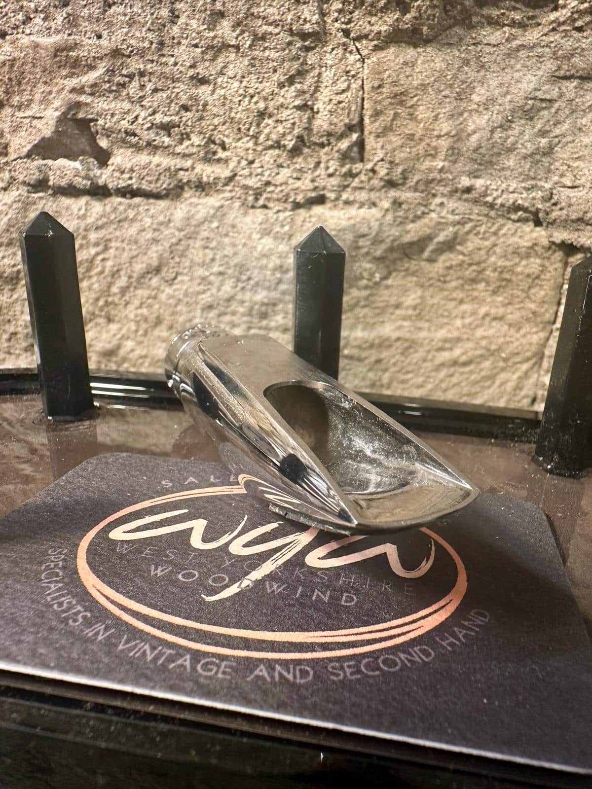 Morgan Fry 5 Alto Saxophone mouthpiece. Used - Image 4