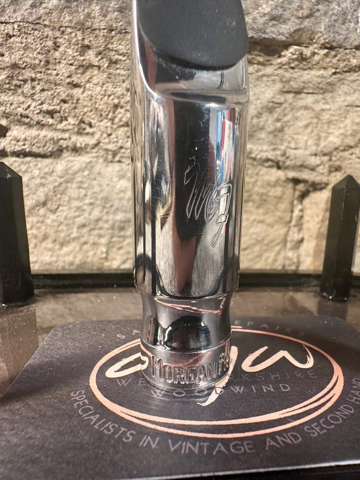 Morgan Fry 5 Alto Saxophone mouthpiece. Used - Image 5