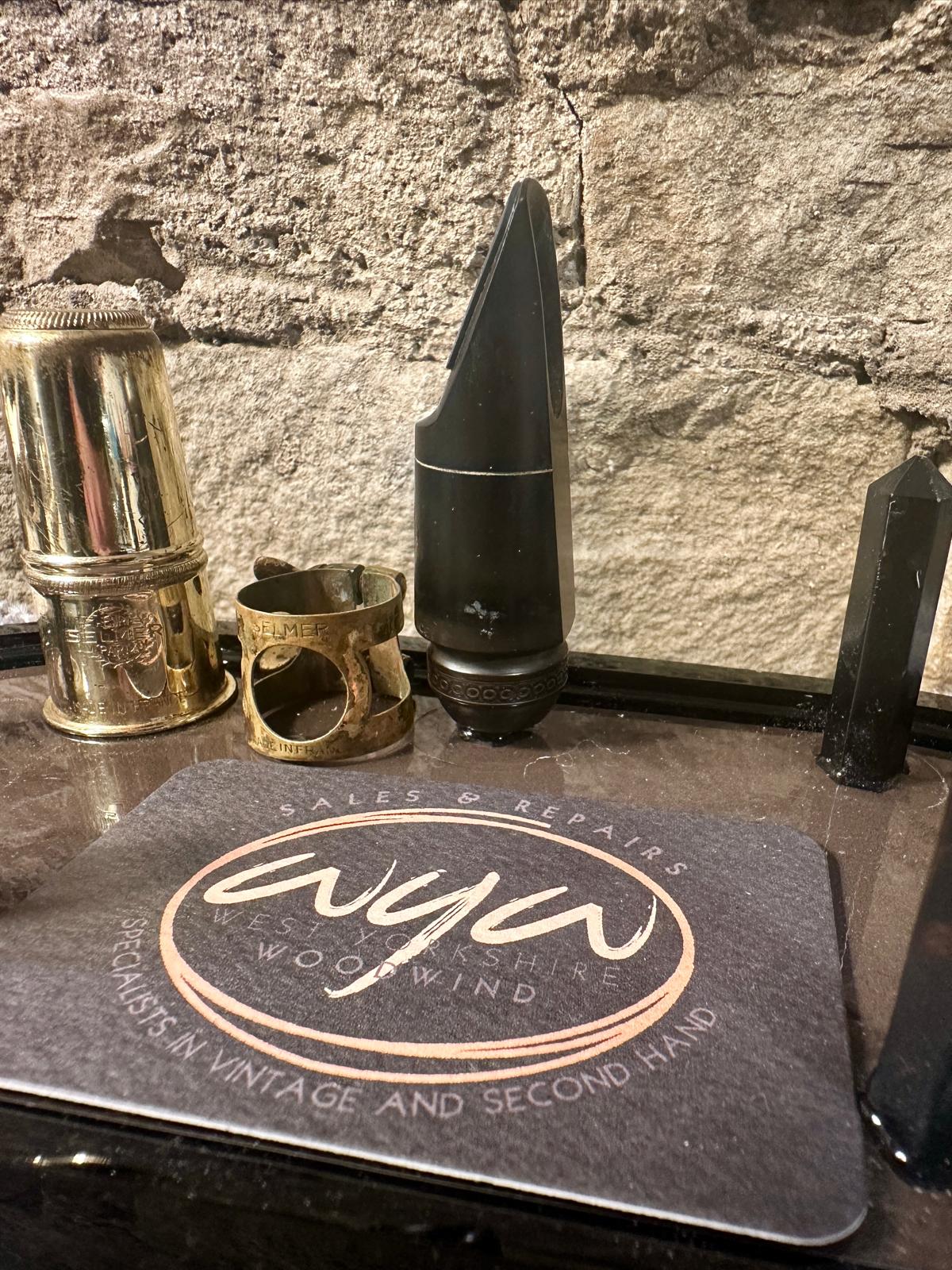 Selmer 'Soloist' D 1950's short shank Soprano Saxophone mouthpiece. Used - Image 4