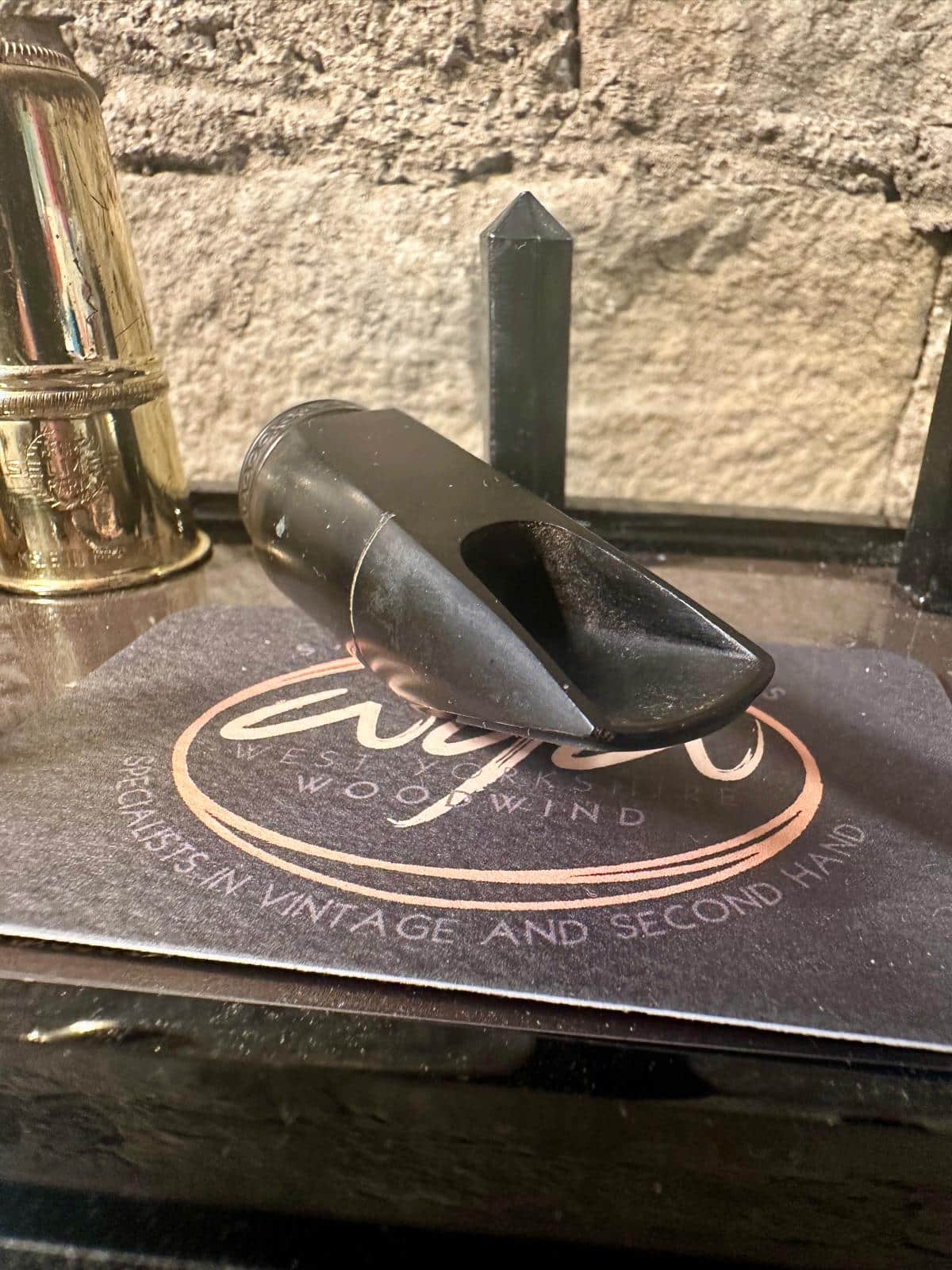 Selmer 'Soloist' D 1950's short shank Soprano Saxophone mouthpiece. Used - Image 5