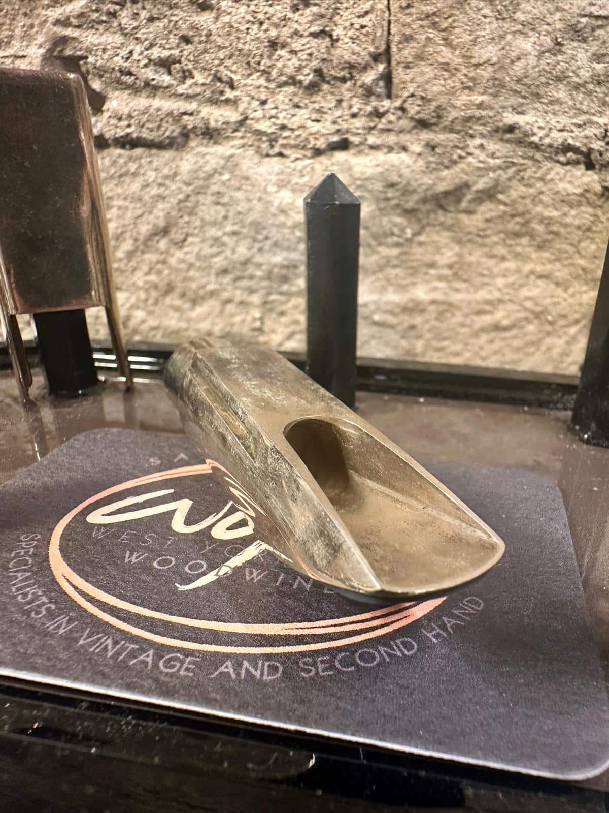 Lawton 7 star B Soprano Saxophone mouthpiece. Used - Image 6