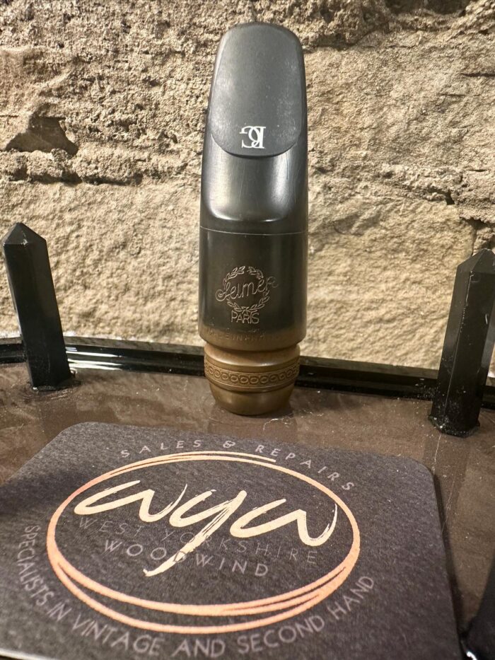 Selmer Soloist short shank D 1950's Alto Saxophone mouthpiece. Used