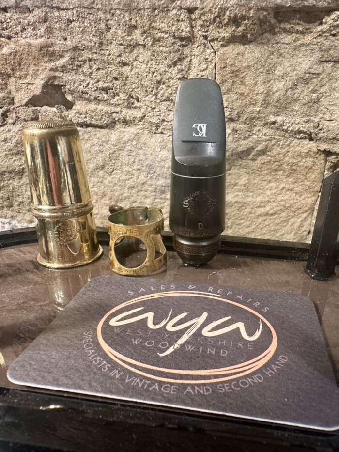 Selmer 'Soloist' D 1950's short shank Soprano Saxophone mouthpiece. Used