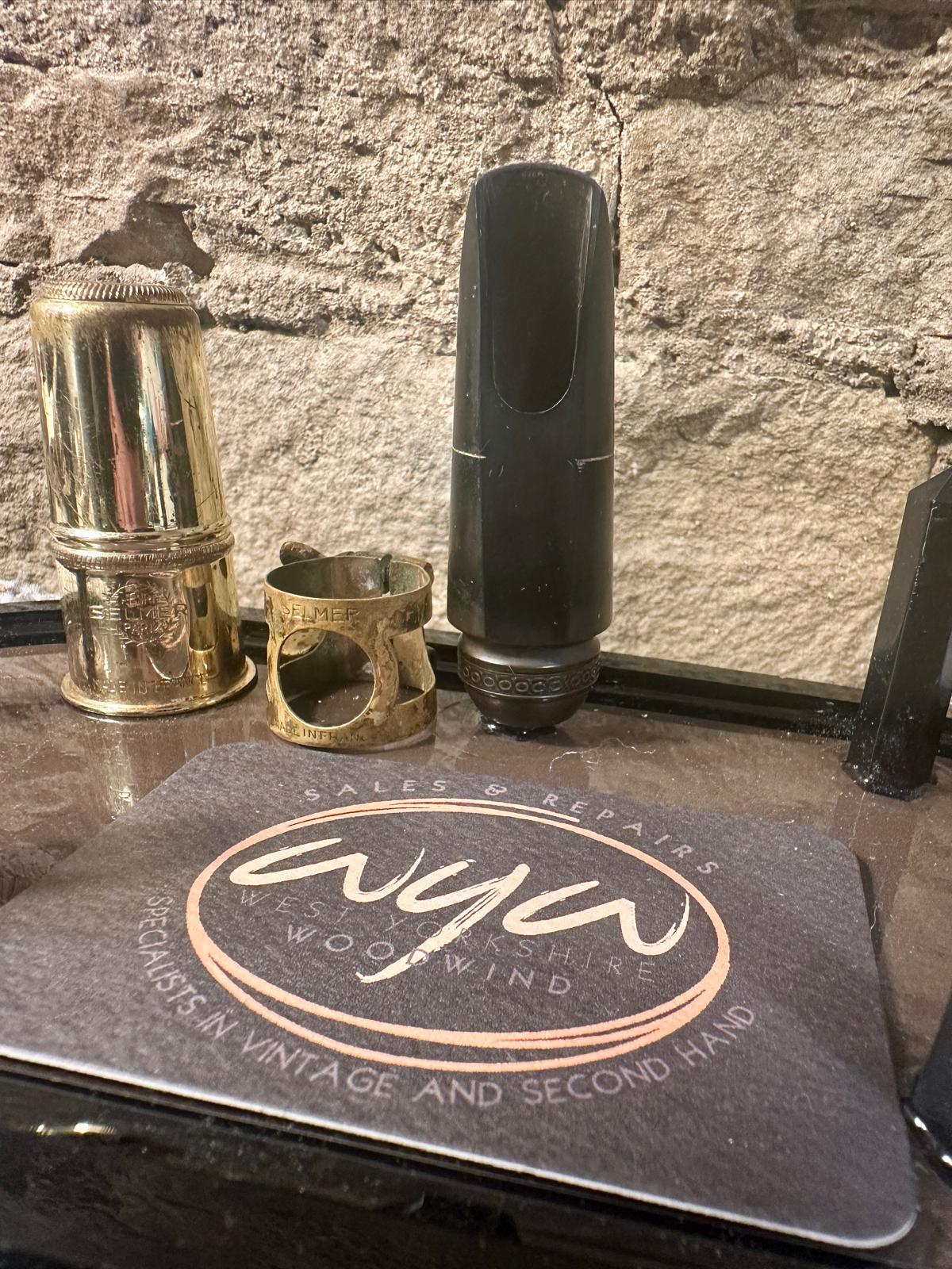 Selmer 'Soloist' D 1950's short shank Soprano Saxophone mouthpiece. Used - Image 3