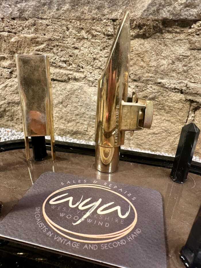 Lawton 7 star B Tenor Saxophone mouthpiece. Used