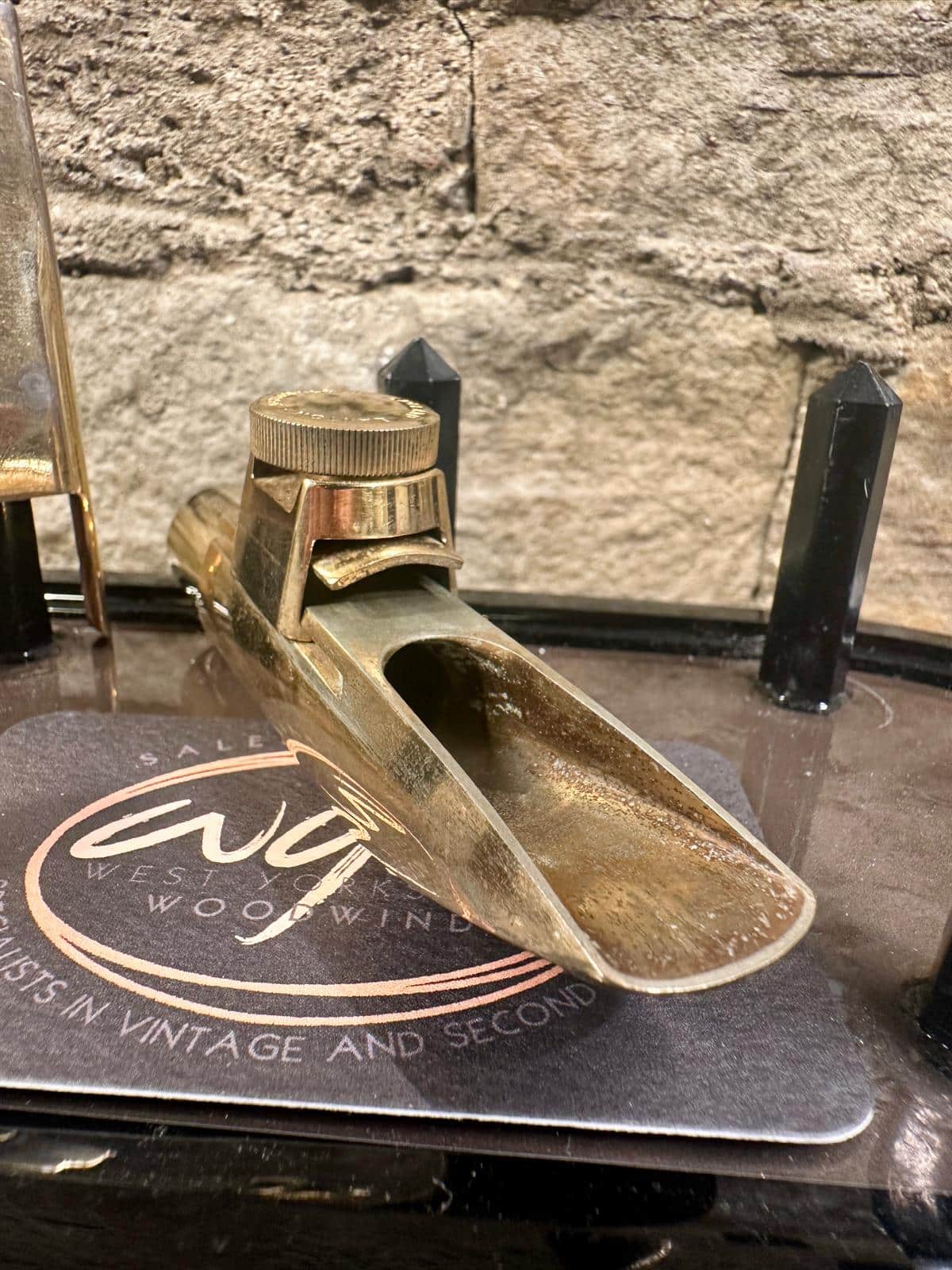 Lawton 7 star B Tenor Saxophone mouthpiece. Used - Image 4