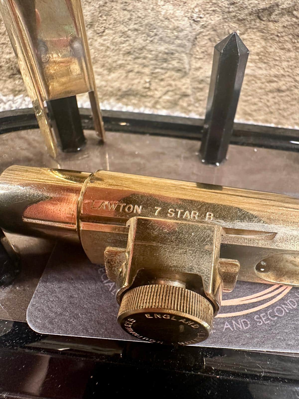 Lawton 7 star B Tenor Saxophone mouthpiece. Used - Image 5