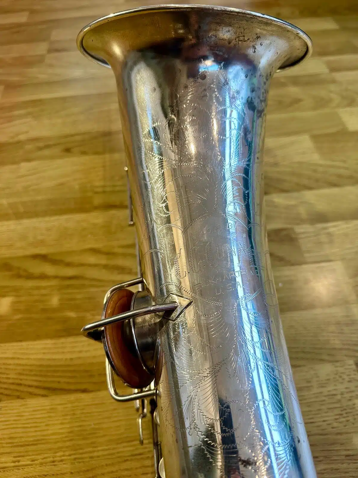 Conn New Wonder 1 Baritone Saxophone, '24, 143XXX - Image 9