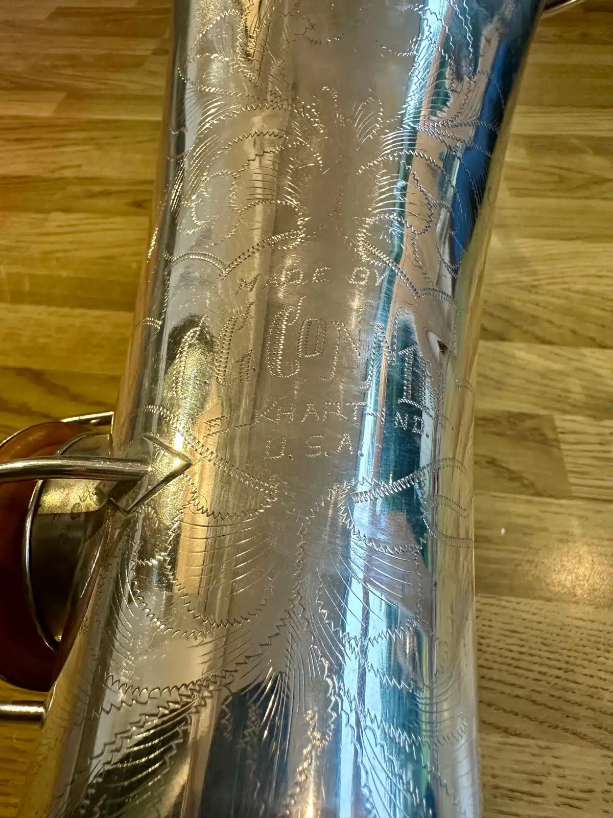 Conn New Wonder 1 Baritone Saxophone, '24, 143XXX - Image 10