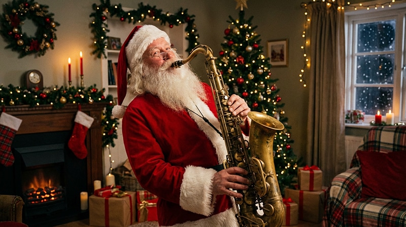 Saxy Santa